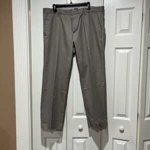 GAP Khakis, tailored, straight fit, flat front,
